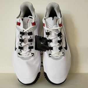 Nike Tiger woods TW 13 white leather golf shoes